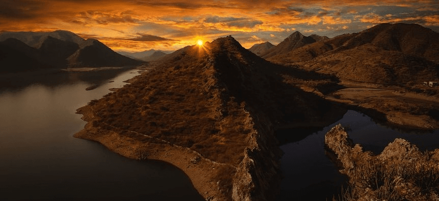 Bahubali Hills Sunrise